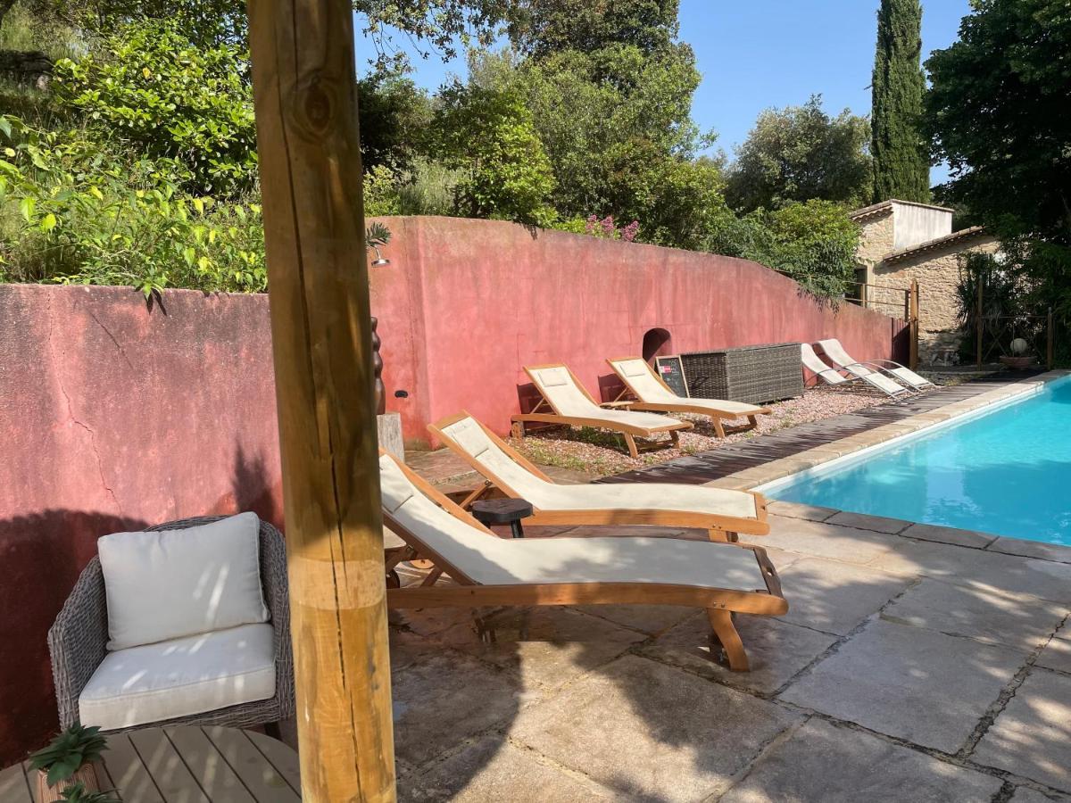 Jolie Annexe Du Mas Dans Le Coeur De La Garrigue Nimoise Villa Nîmes Eksteriør billede
