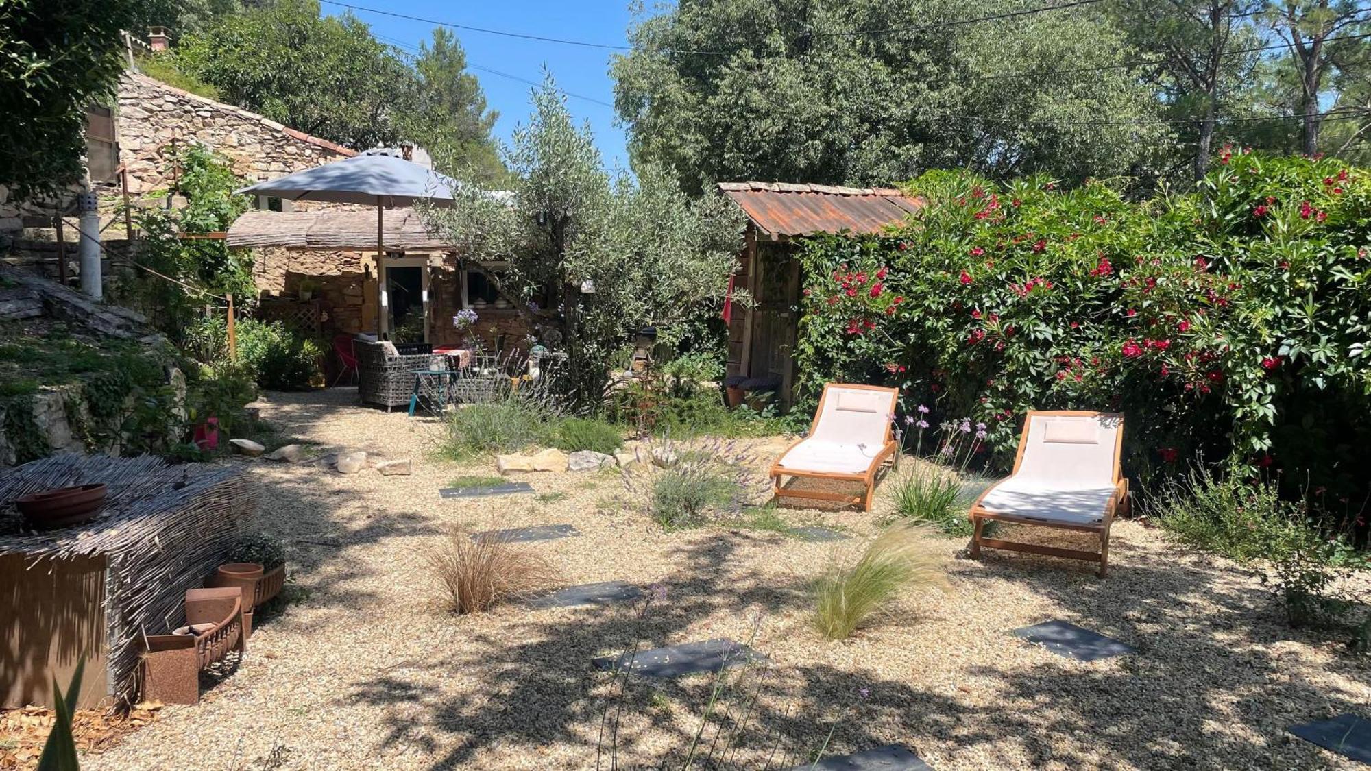 Jolie Annexe Du Mas Dans Le Coeur De La Garrigue Nimoise Villa Nîmes Eksteriør billede