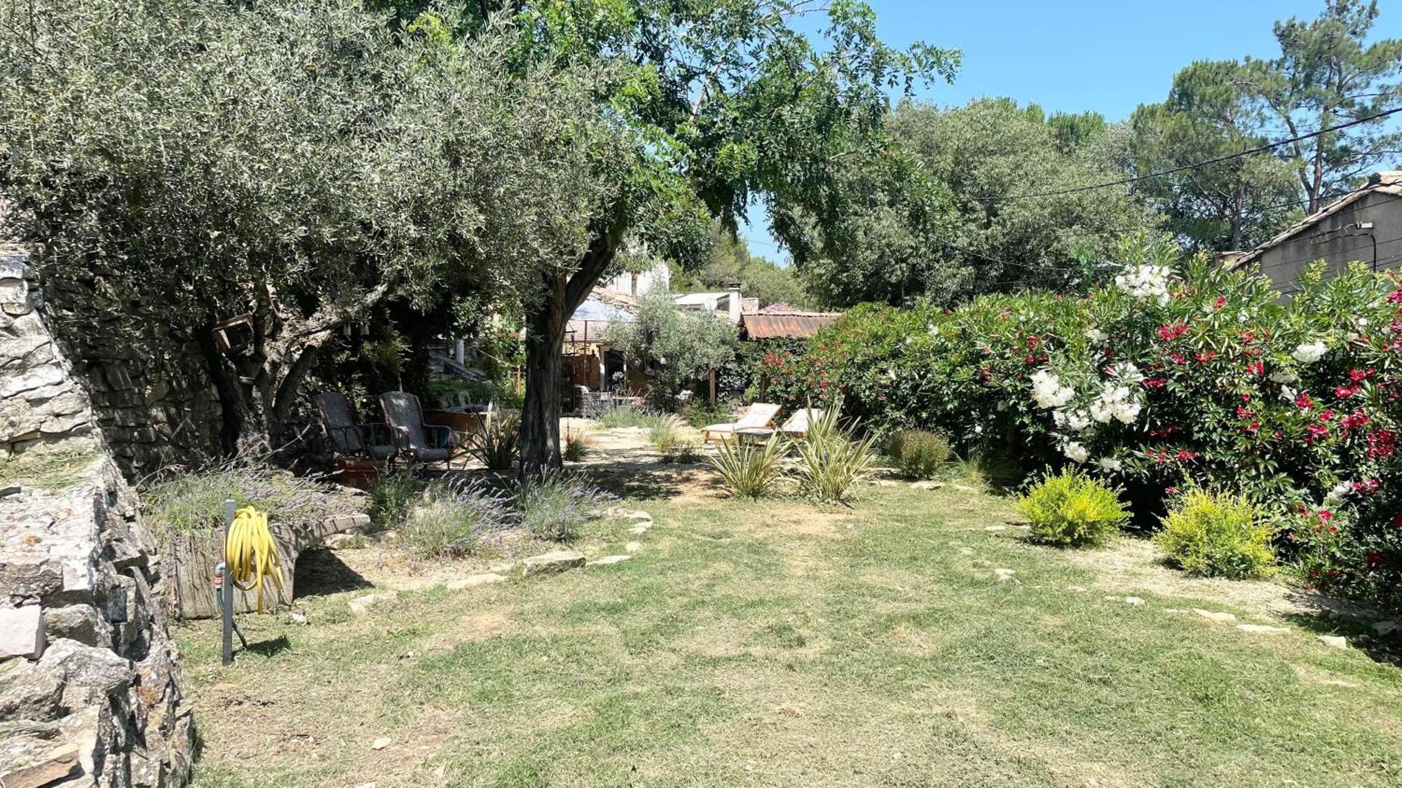 Jolie Annexe Du Mas Dans Le Coeur De La Garrigue Nimoise Villa Nîmes Eksteriør billede