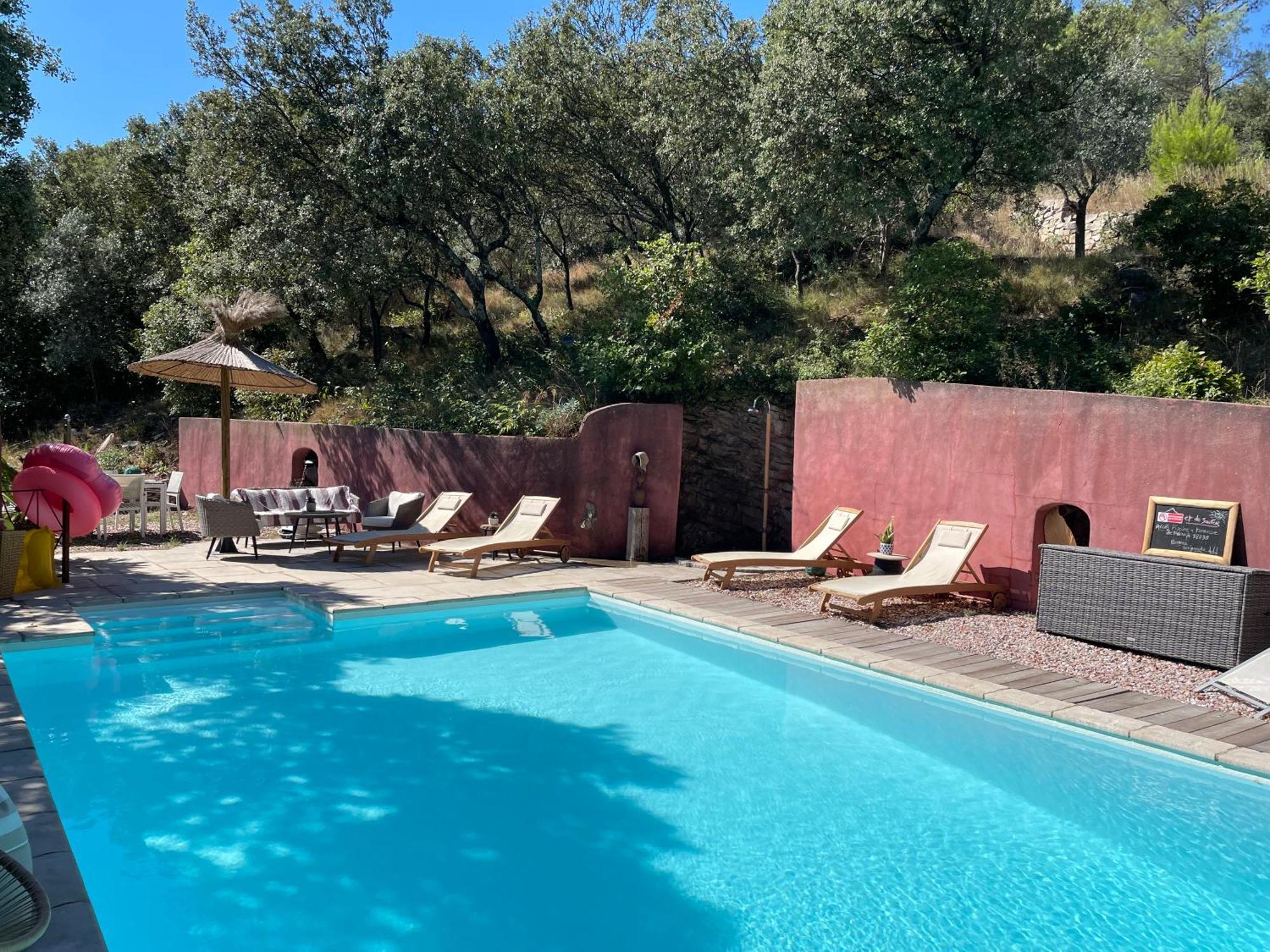 Jolie Annexe Du Mas Dans Le Coeur De La Garrigue Nimoise Villa Nîmes Eksteriør billede