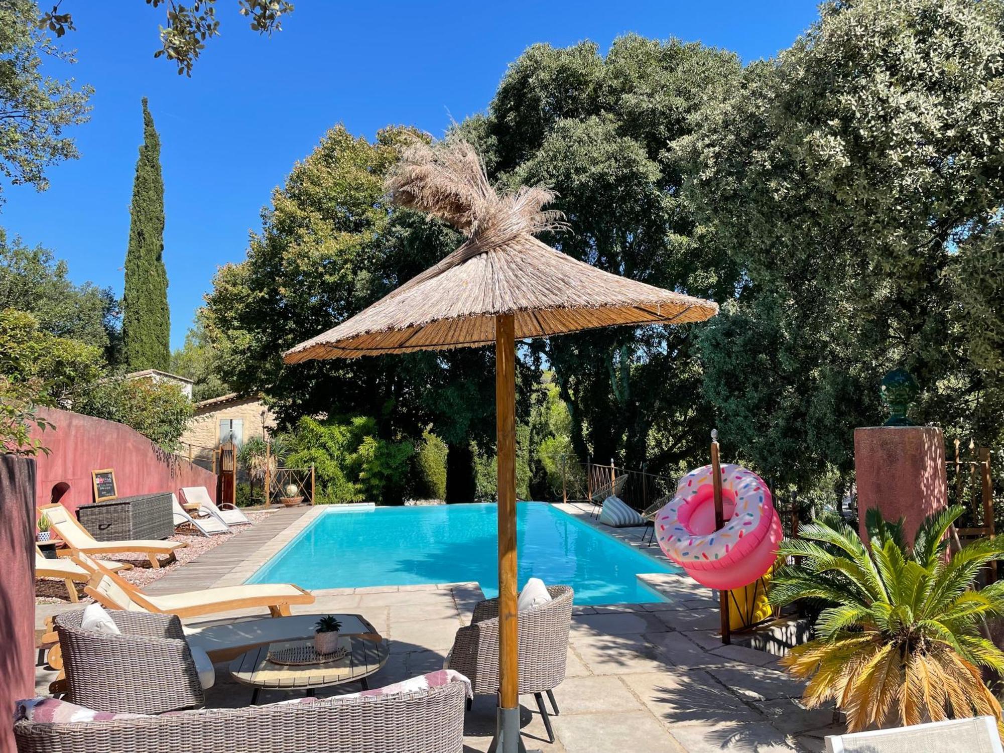 Jolie Annexe Du Mas Dans Le Coeur De La Garrigue Nimoise Villa Nîmes Eksteriør billede